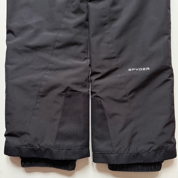 Spyder Boys Black Siege Ski Pant - Size M - Picture 11 of 15